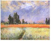 Claude Monet Wheatfield Sweden oil painting artist